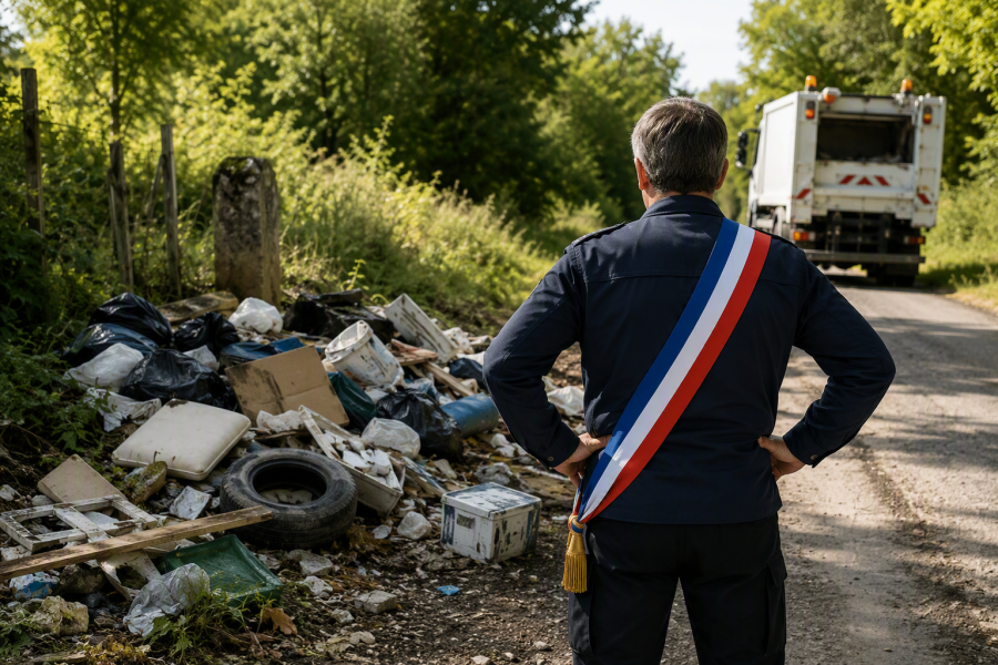Dépôts sauvages d'ordures : les pouvoirs du maire